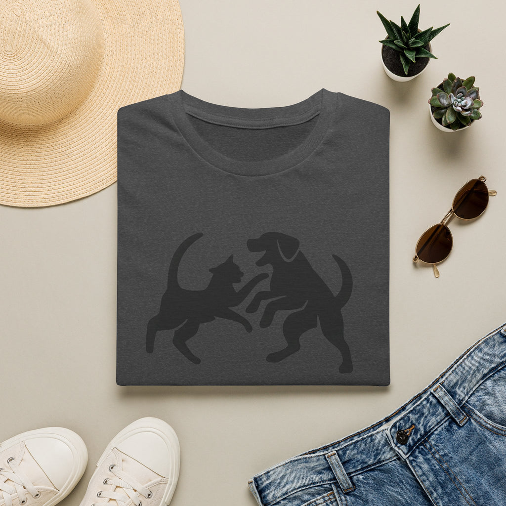 Cat and dog fight T-Shirt