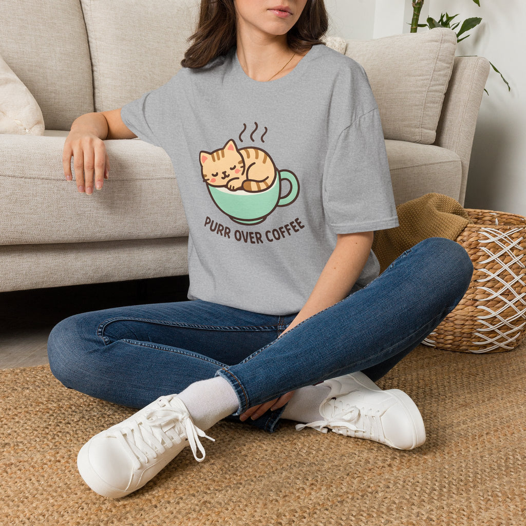 Cat in Coffee Cup T-Shirt