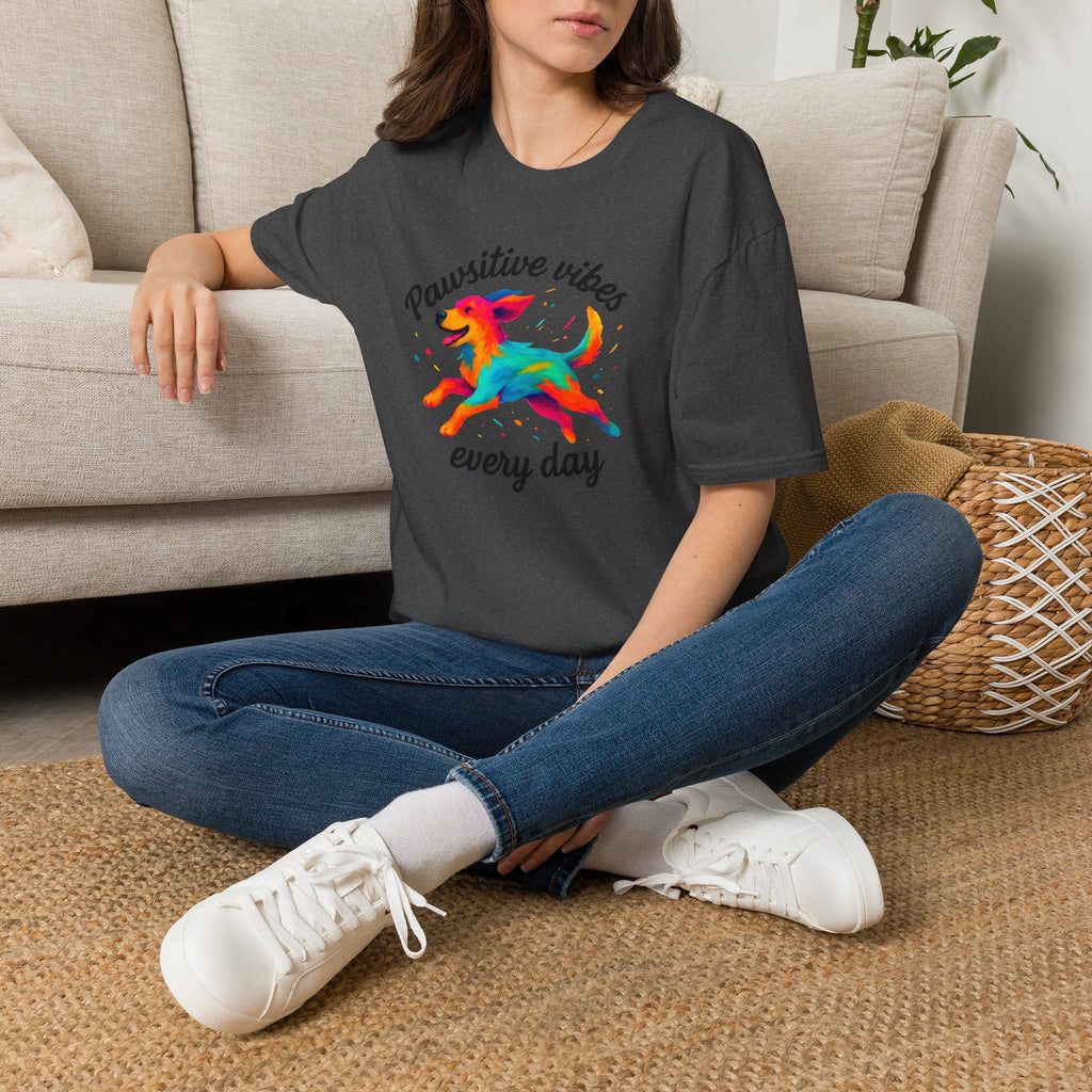 Colorful Running Dog T-Shirt