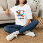 Colorful Running Dog T-Shirt