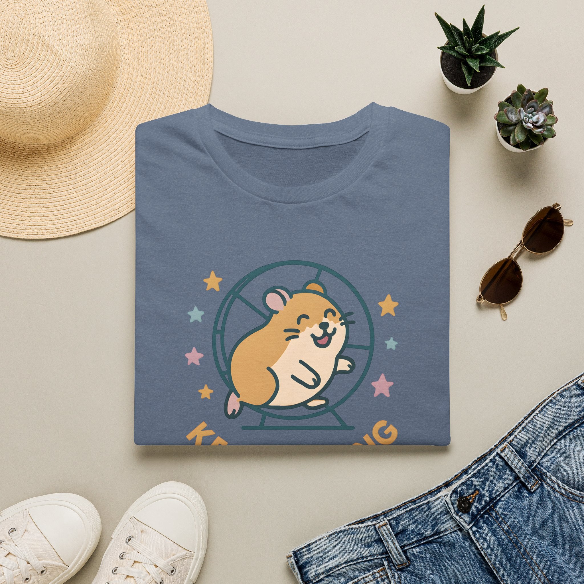 Keep Rolling Hamster T-Shirt