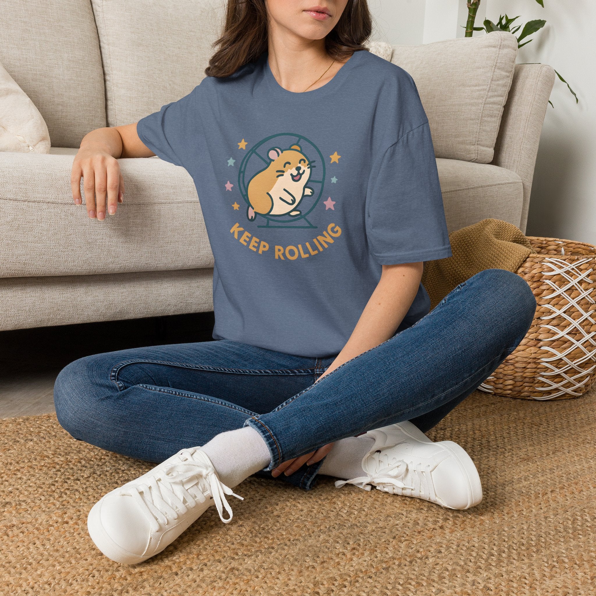 Keep Rolling Hamster T-Shirt