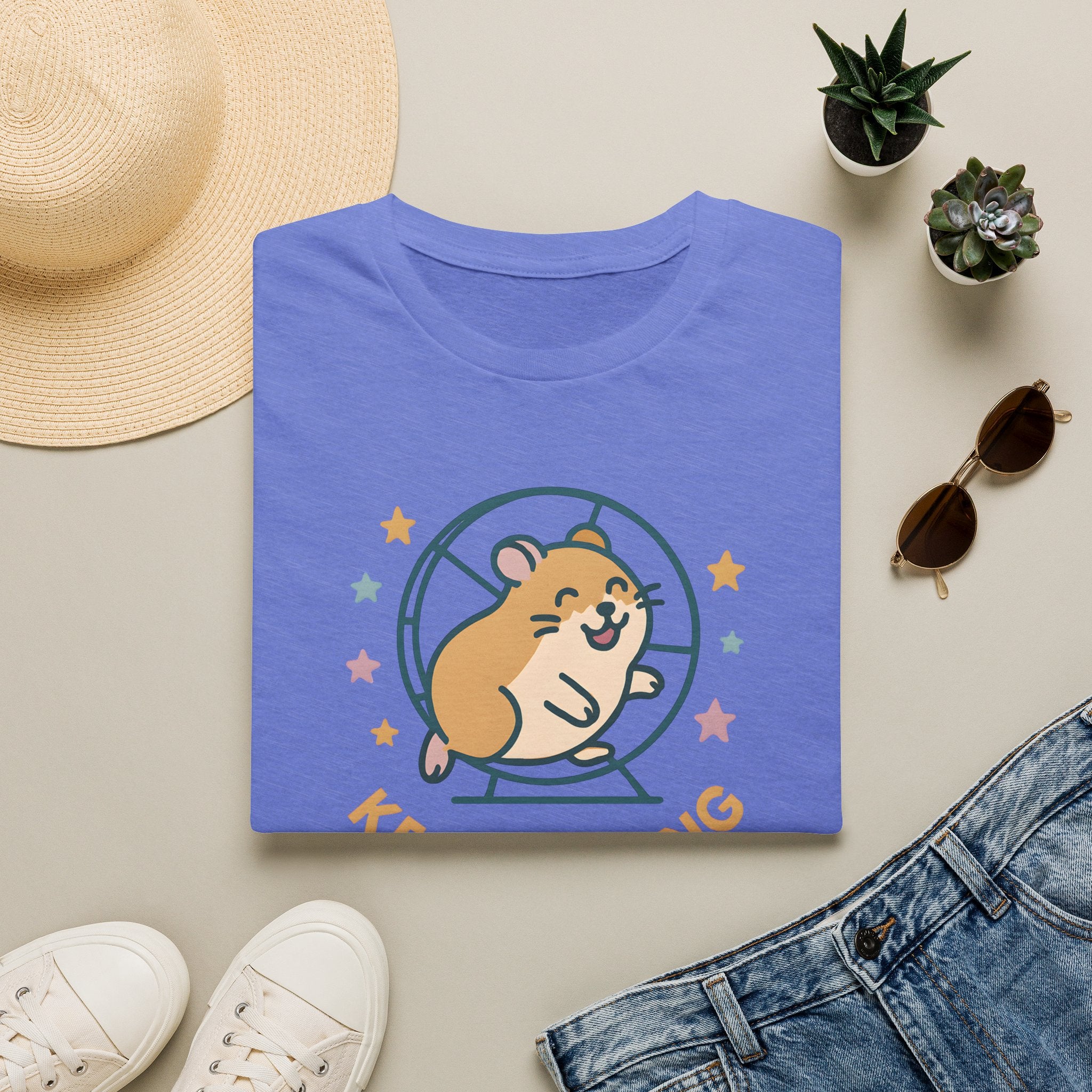 Keep Rolling Hamster T-Shirt