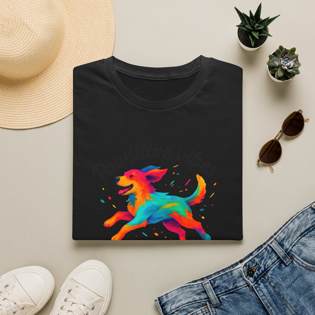 Colorful Running Dog T-Shirt