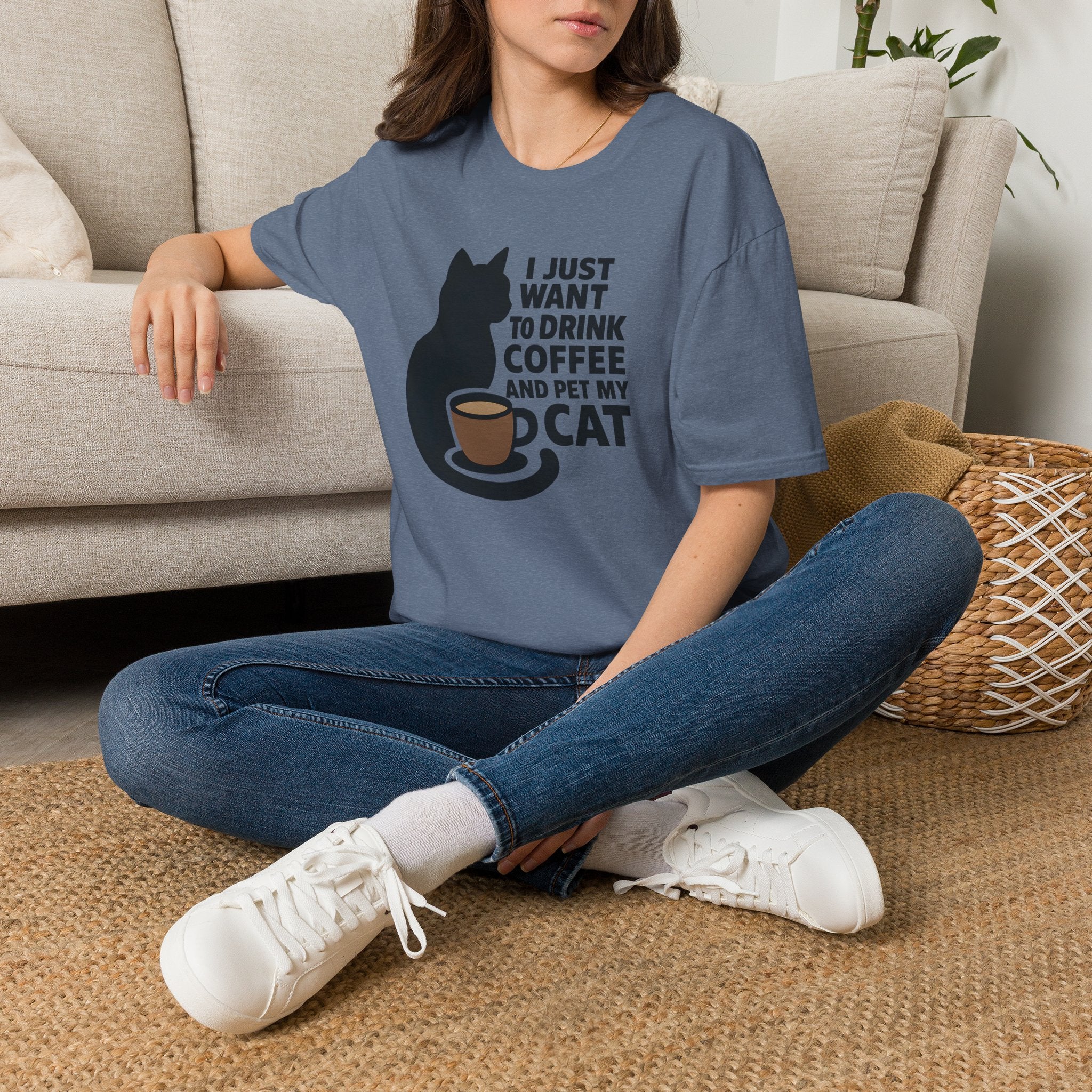 Cat and Coffee T-Shirt