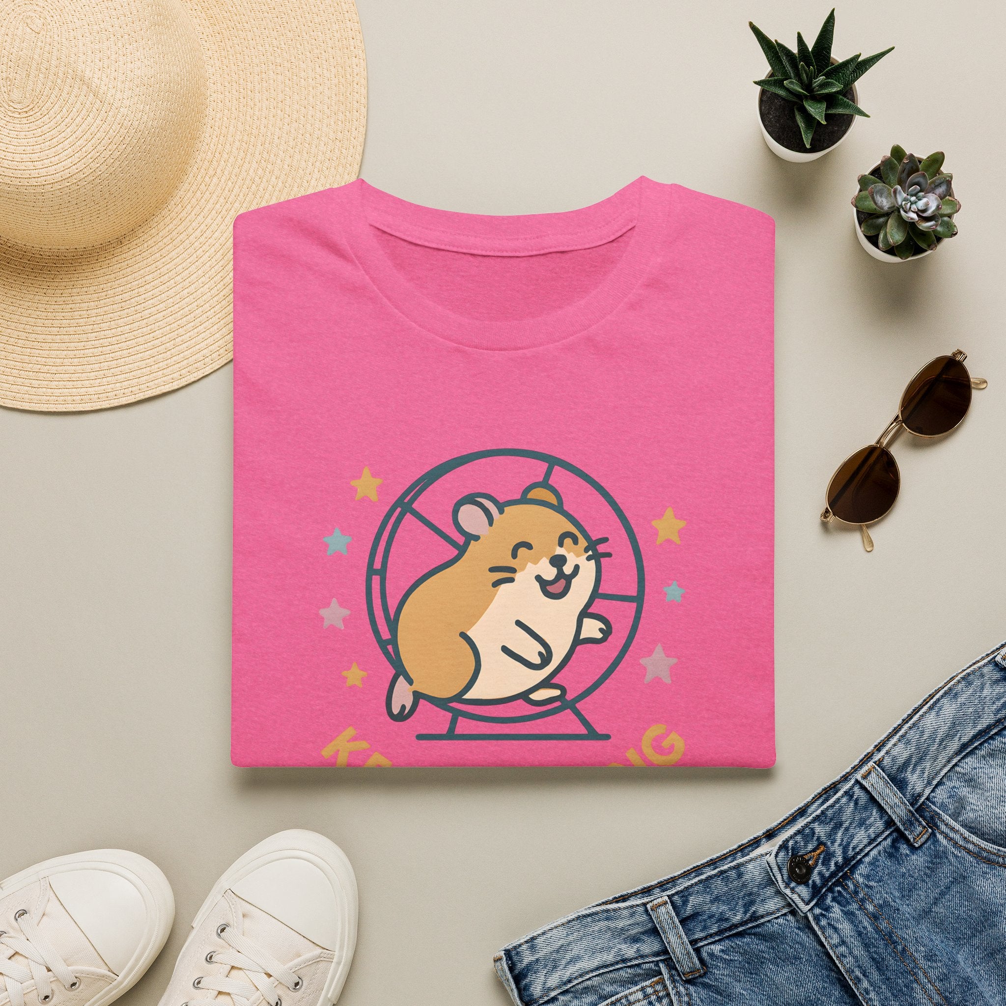 Keep Rolling Hamster T-Shirt