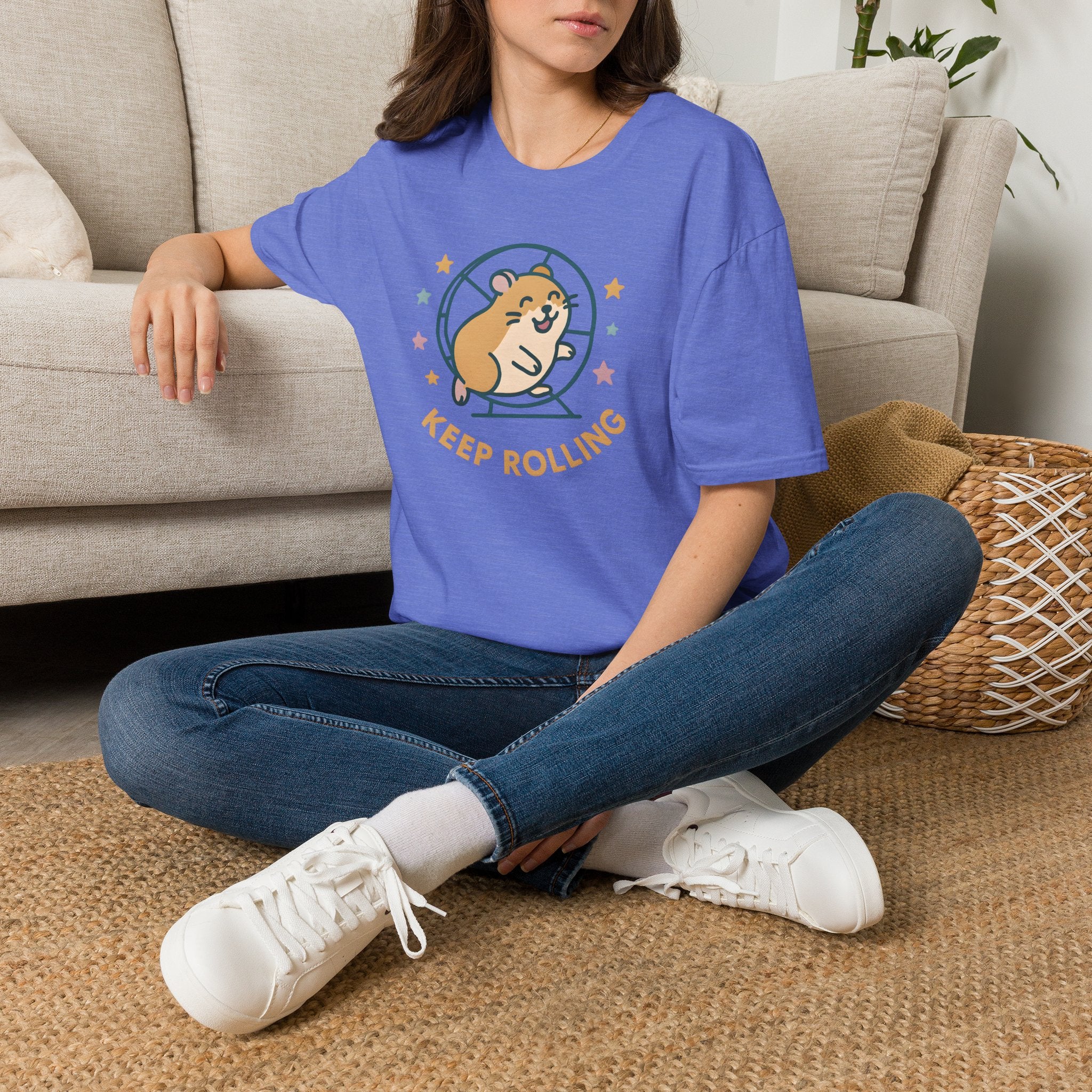 Keep Rolling Hamster T-Shirt
