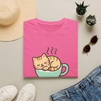 Cat in Coffee Cup T-Shirt