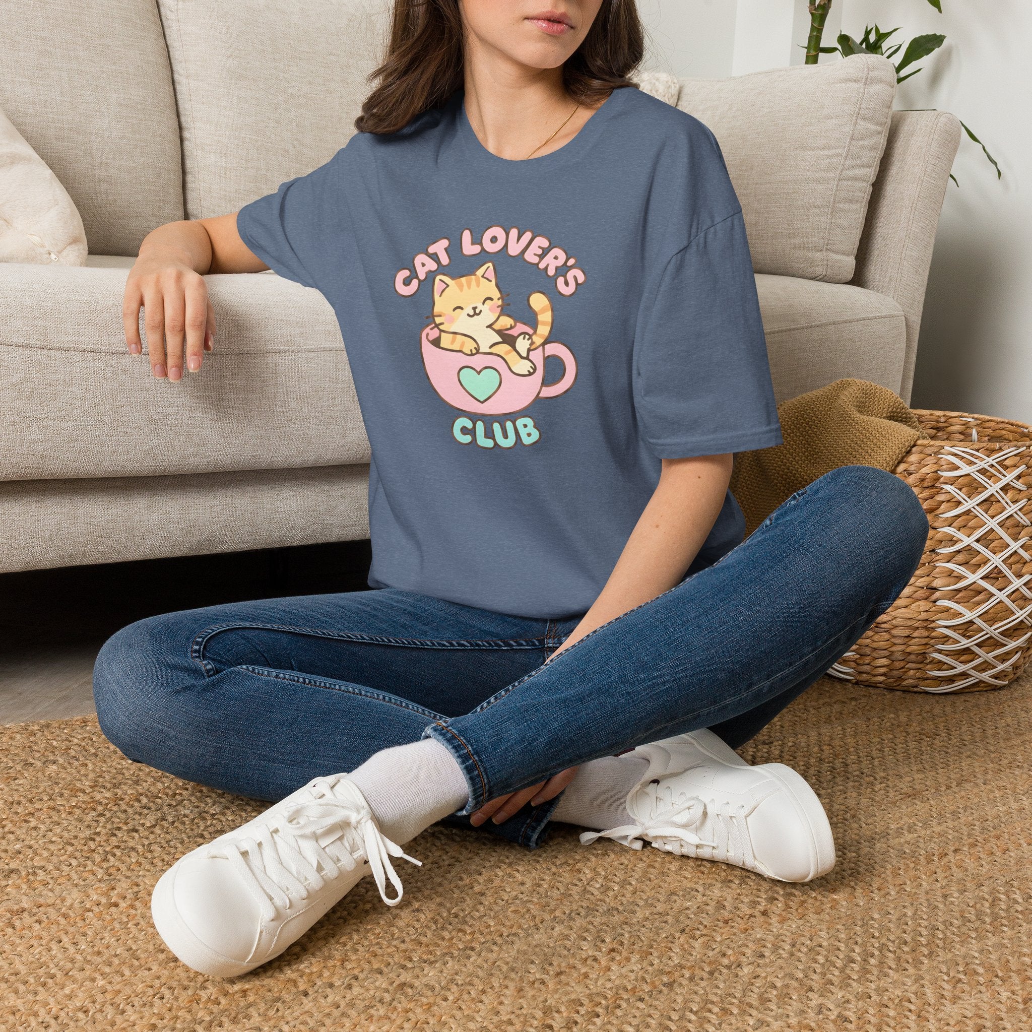 Cat in Teacup T-Shirt