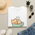 Cat in Coffee Cup T-Shirt