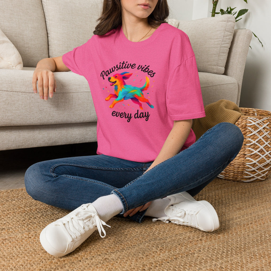 Colorful Running Dog T-Shirt