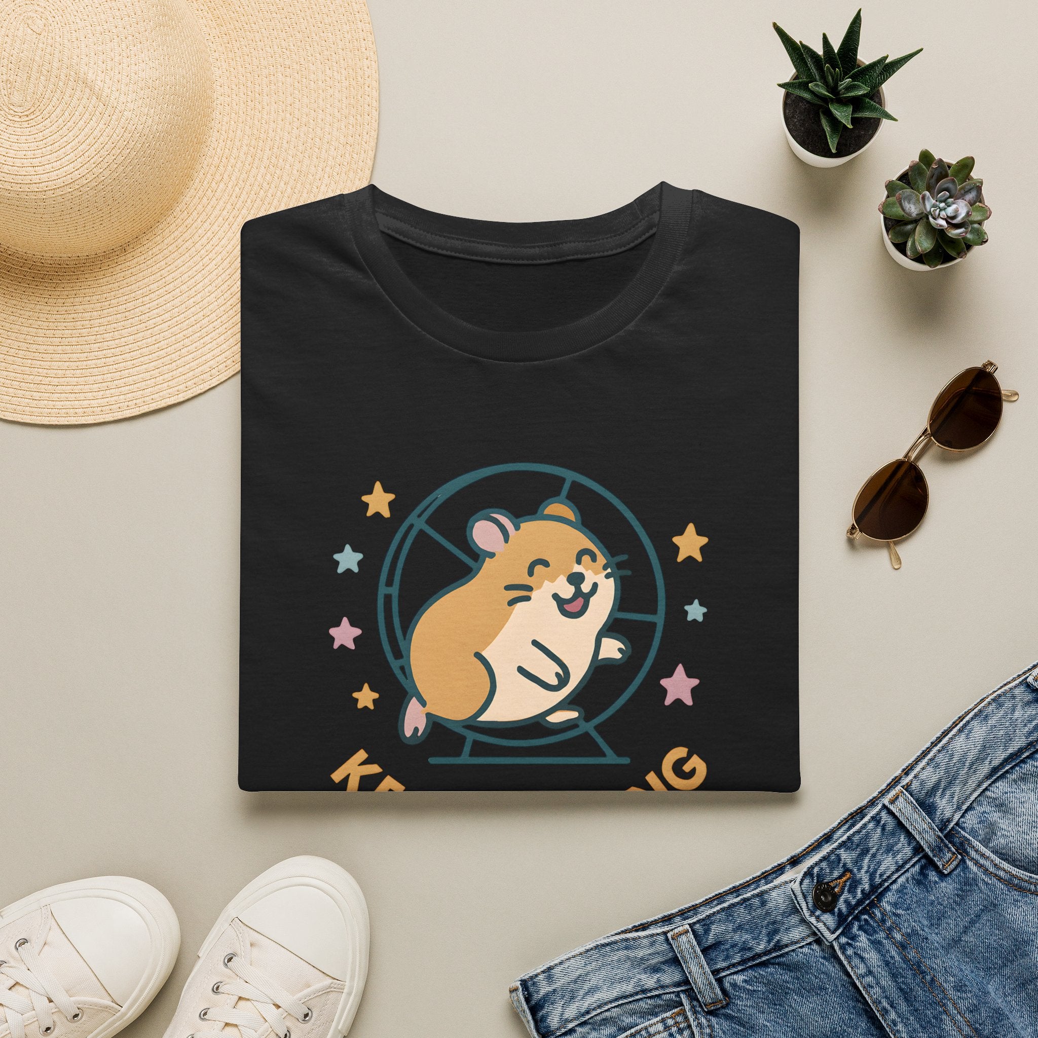 Keep Rolling Hamster T-Shirt