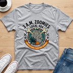 3 A.M. Zoomies White T-Shirt