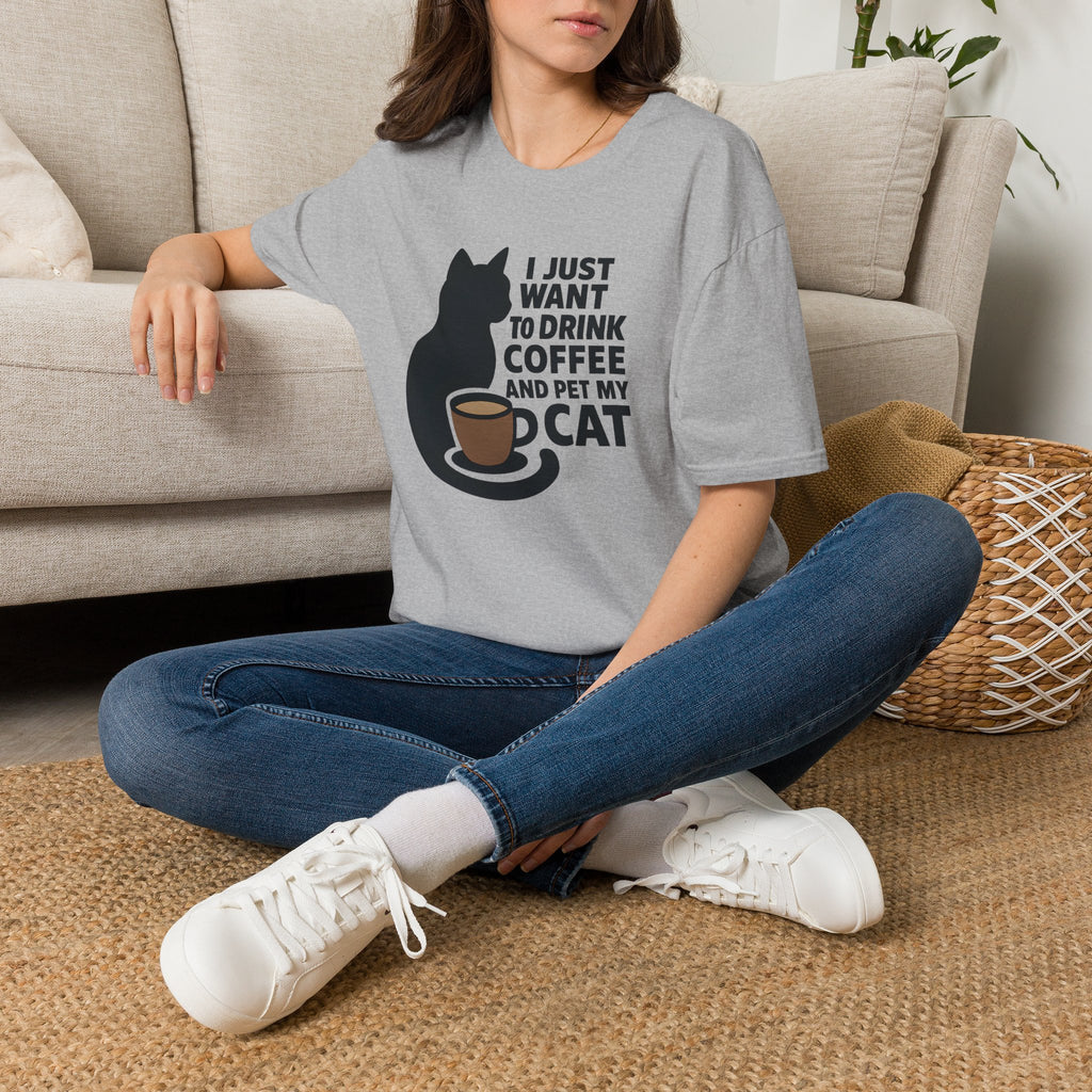 Cat and Coffee T-Shirt