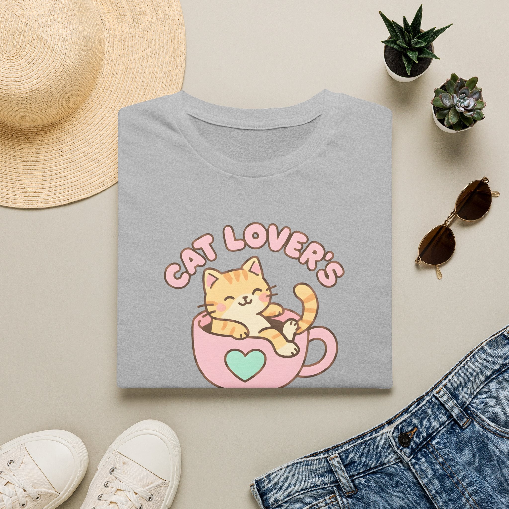 Cat in Teacup T-Shirt