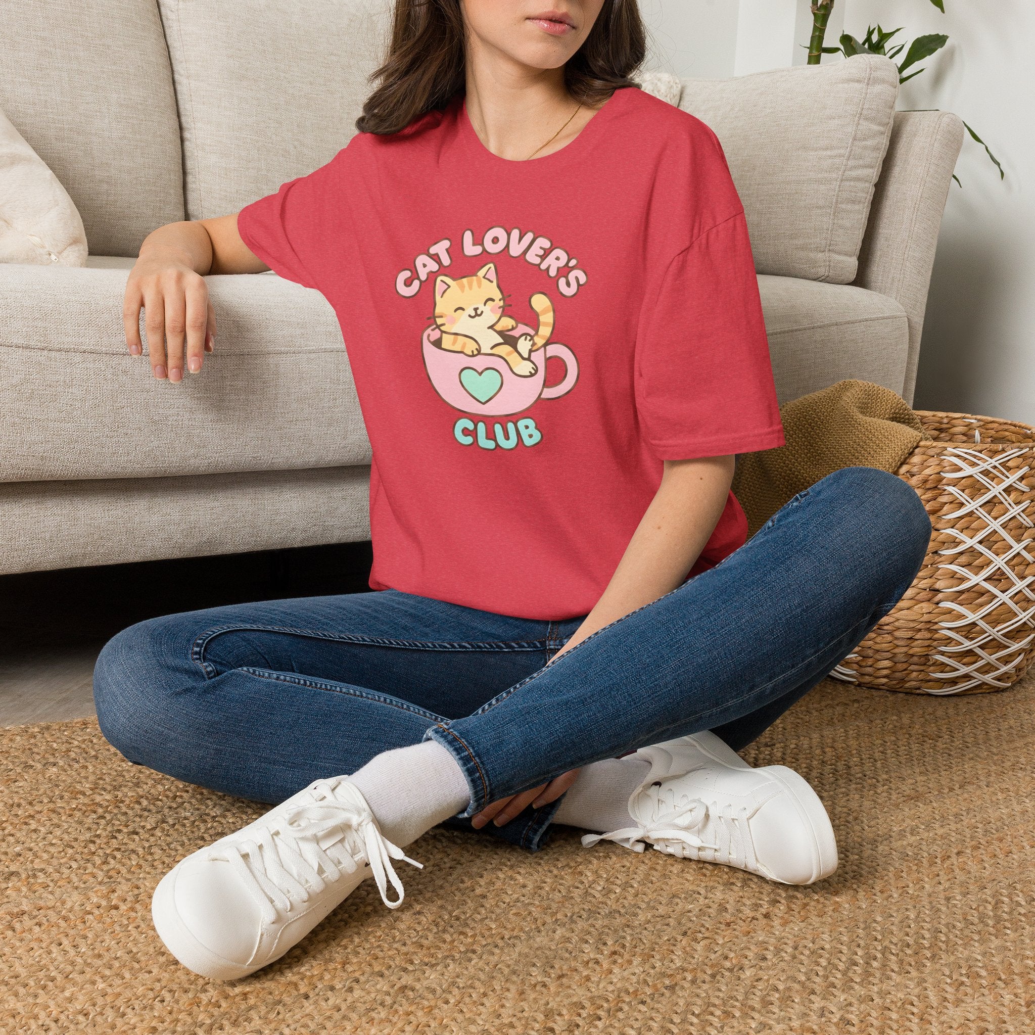 Cat in Teacup T-Shirt