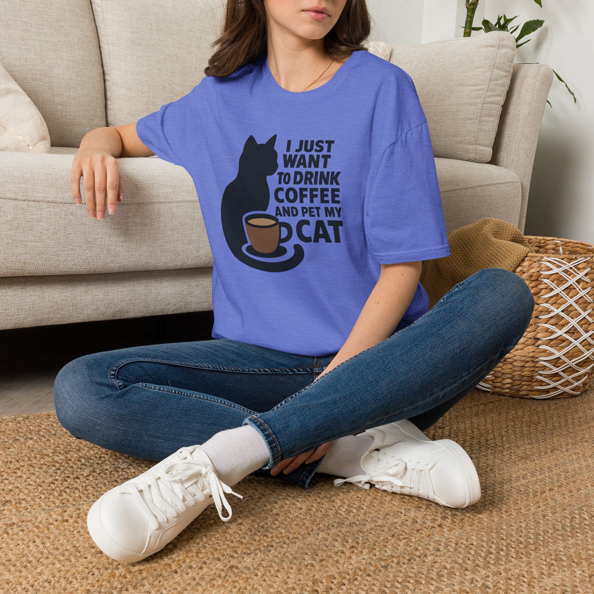 Cat and Coffee T-Shirt