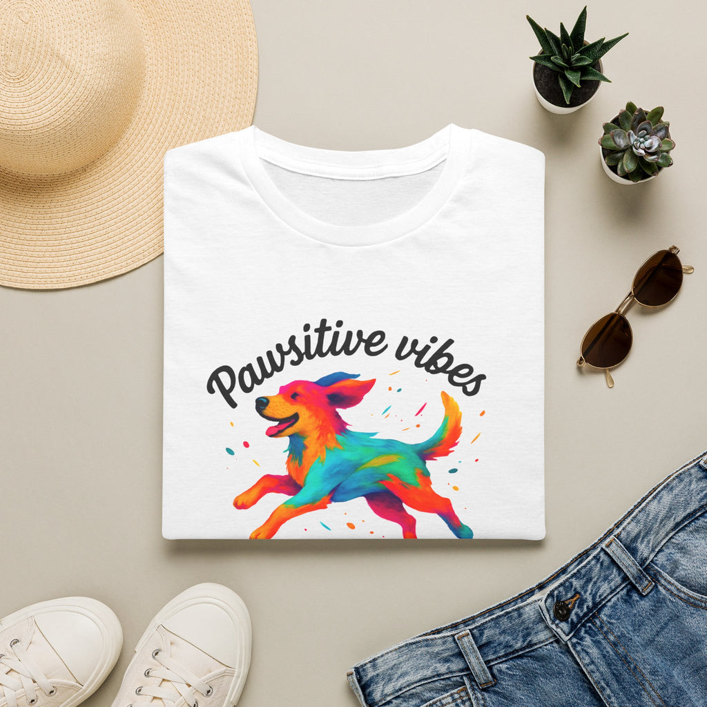 Colorful Running Dog T-Shirt