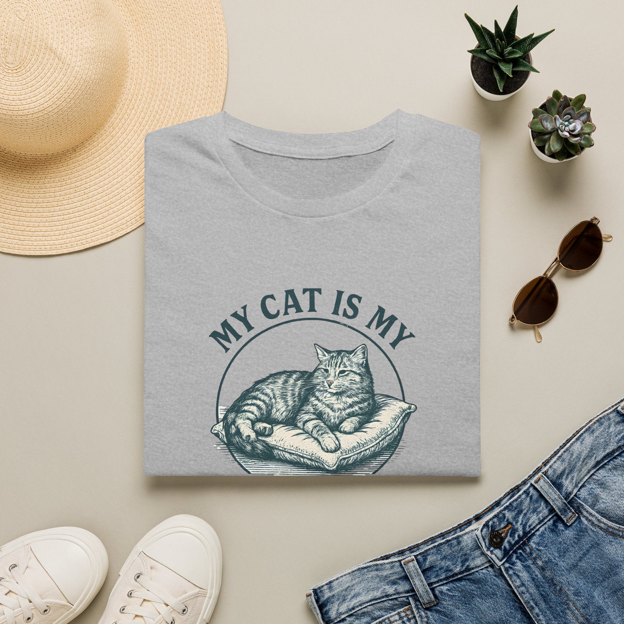 Cat Is My Therapist T-Shirt