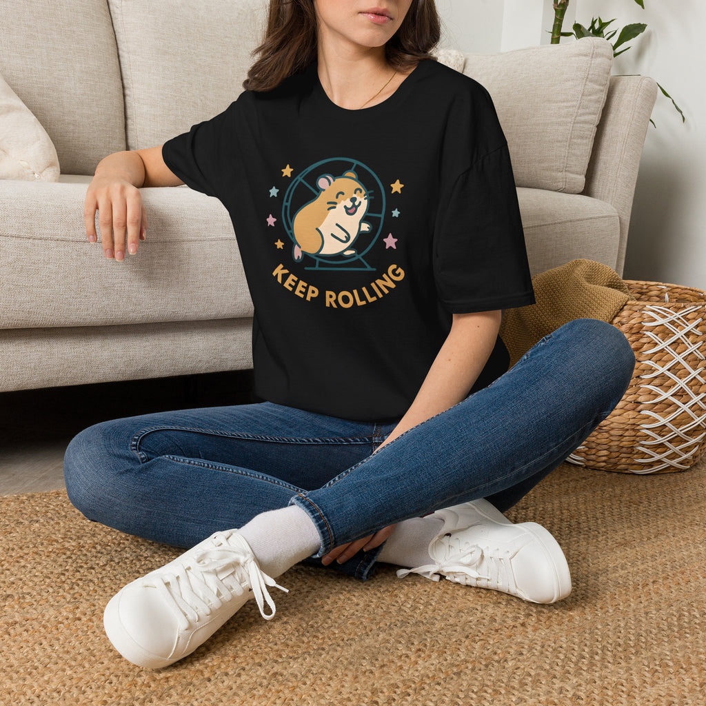 Keep Rolling Hamster T-Shirt