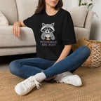 Raccoon Morning Coffee T-Shirt