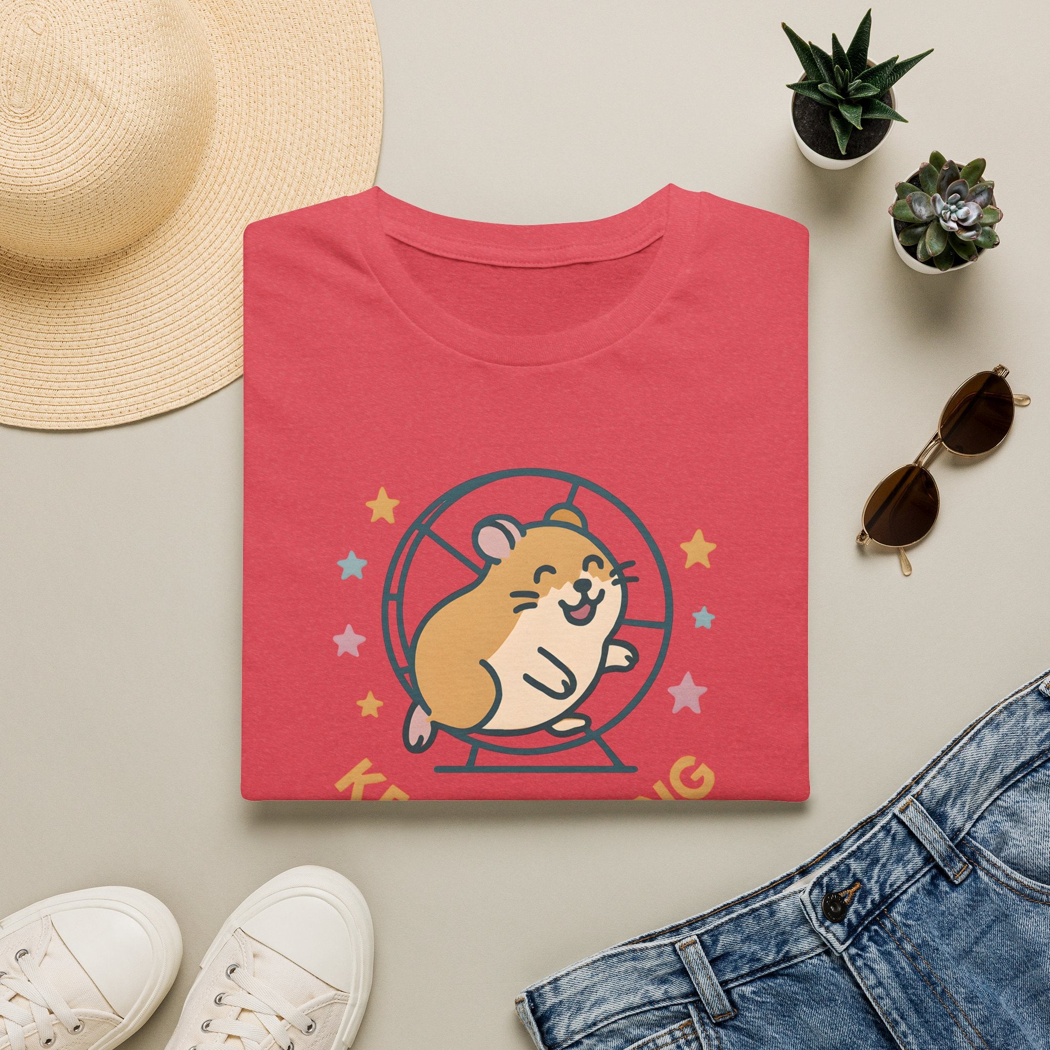 Keep Rolling Hamster T-Shirt