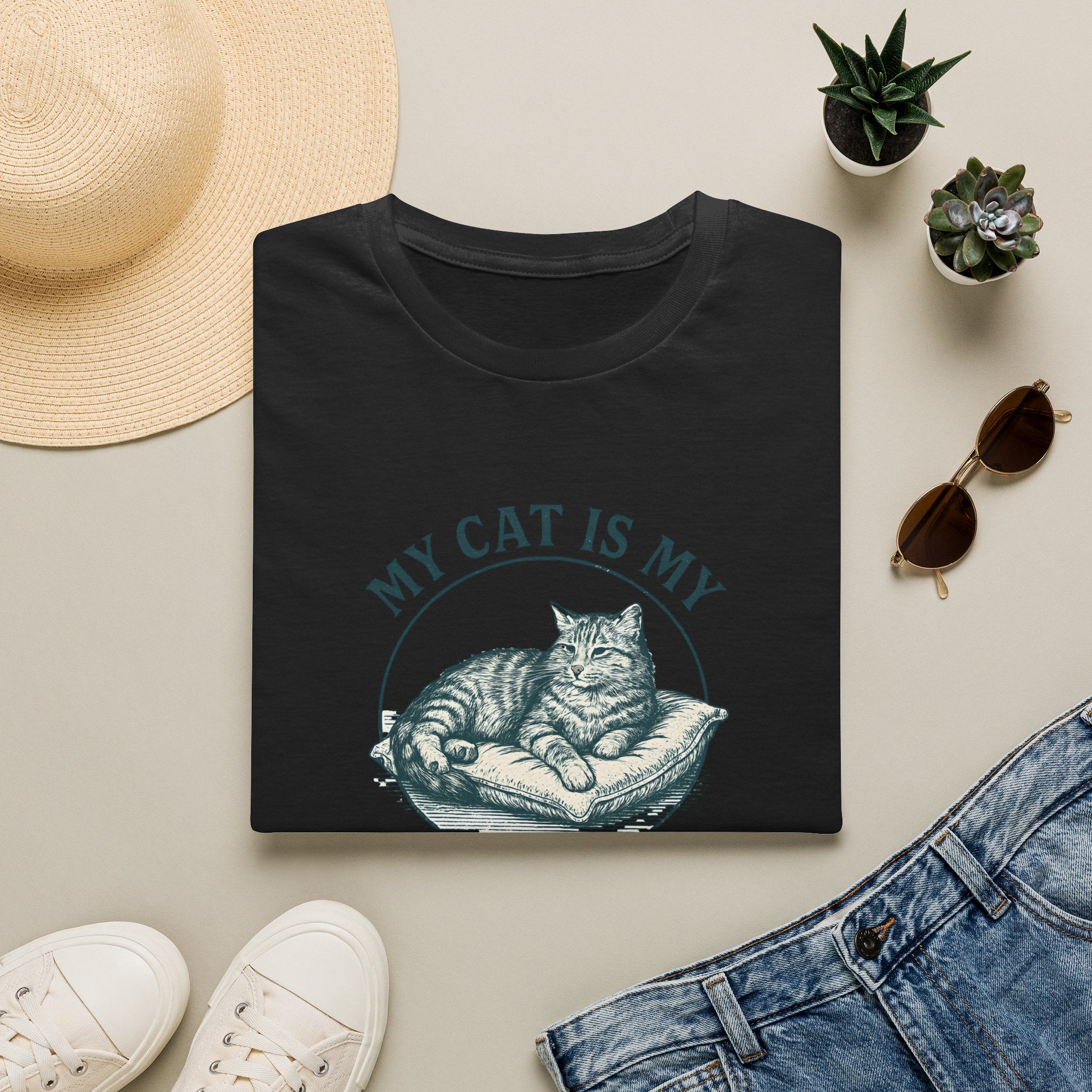 Cat Is My Therapist T-Shirt