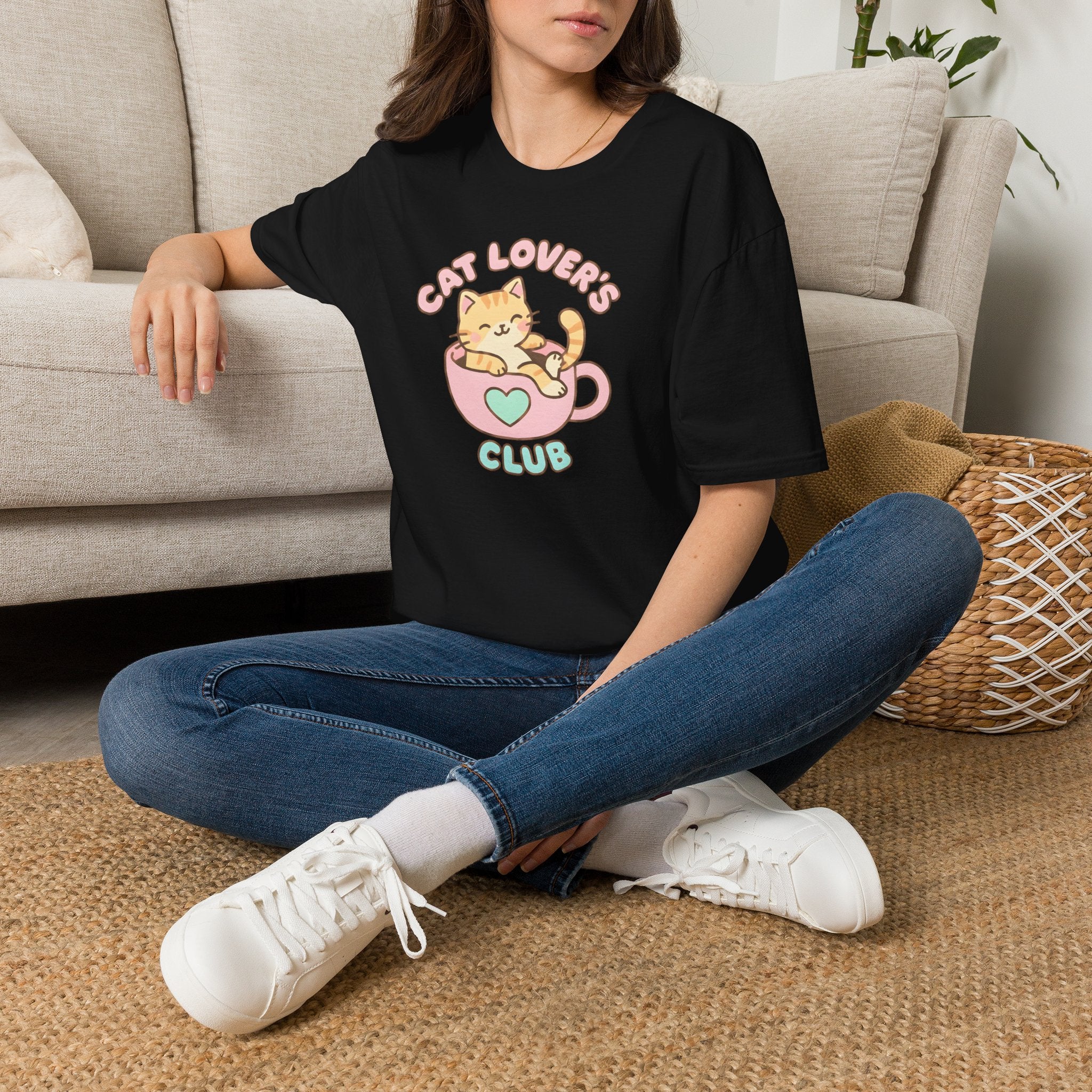 Cat in Teacup T-Shirt