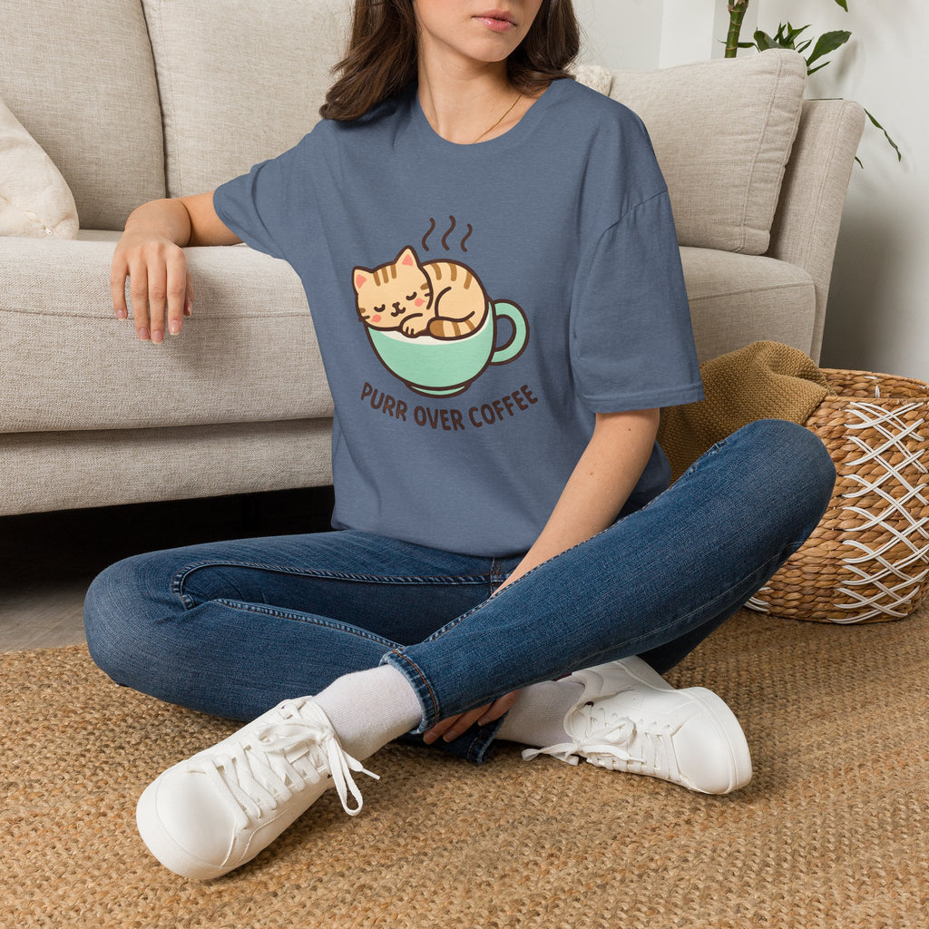 Cat in Coffee Cup T-Shirt
