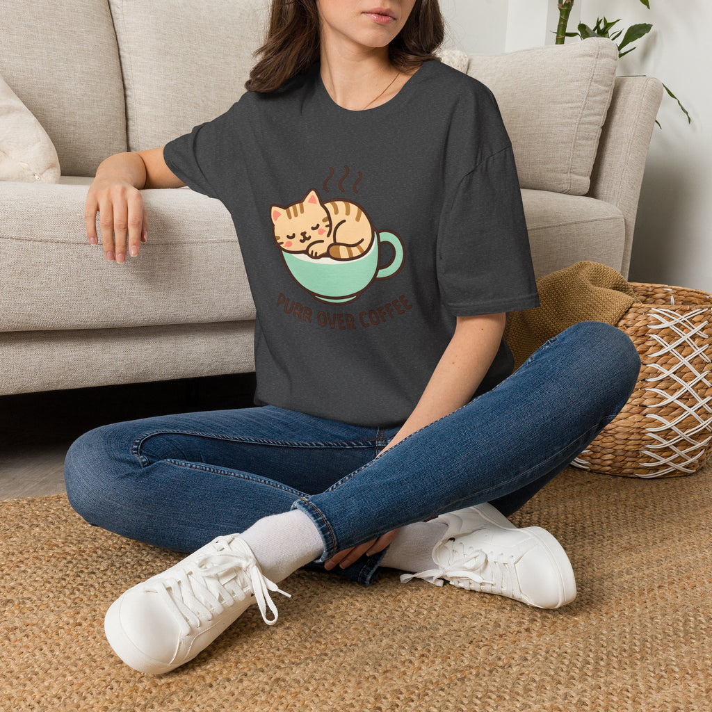 Cat in Coffee Cup T-Shirt