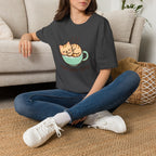 Cat in Coffee Cup T-Shirt