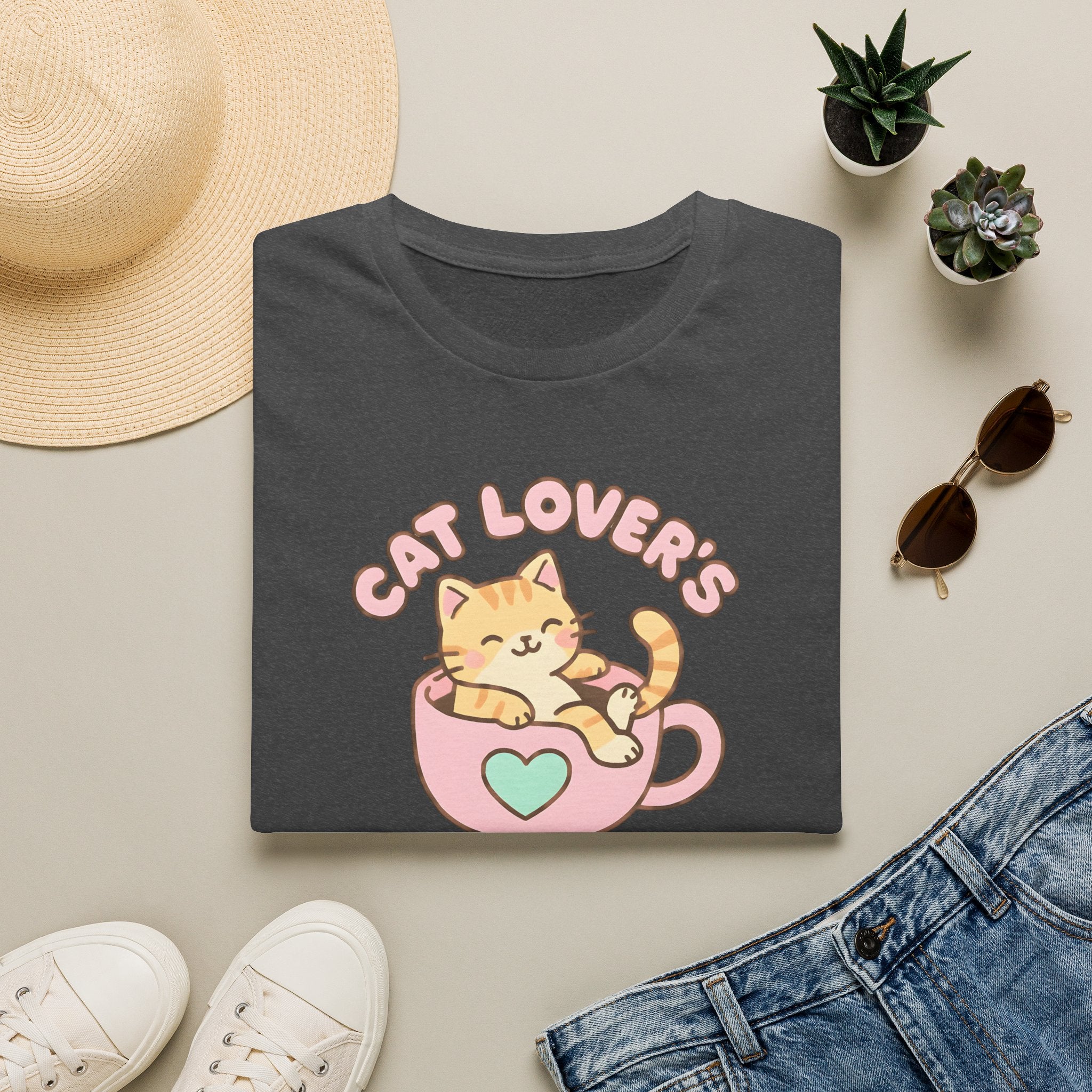 Cat in Teacup T-Shirt