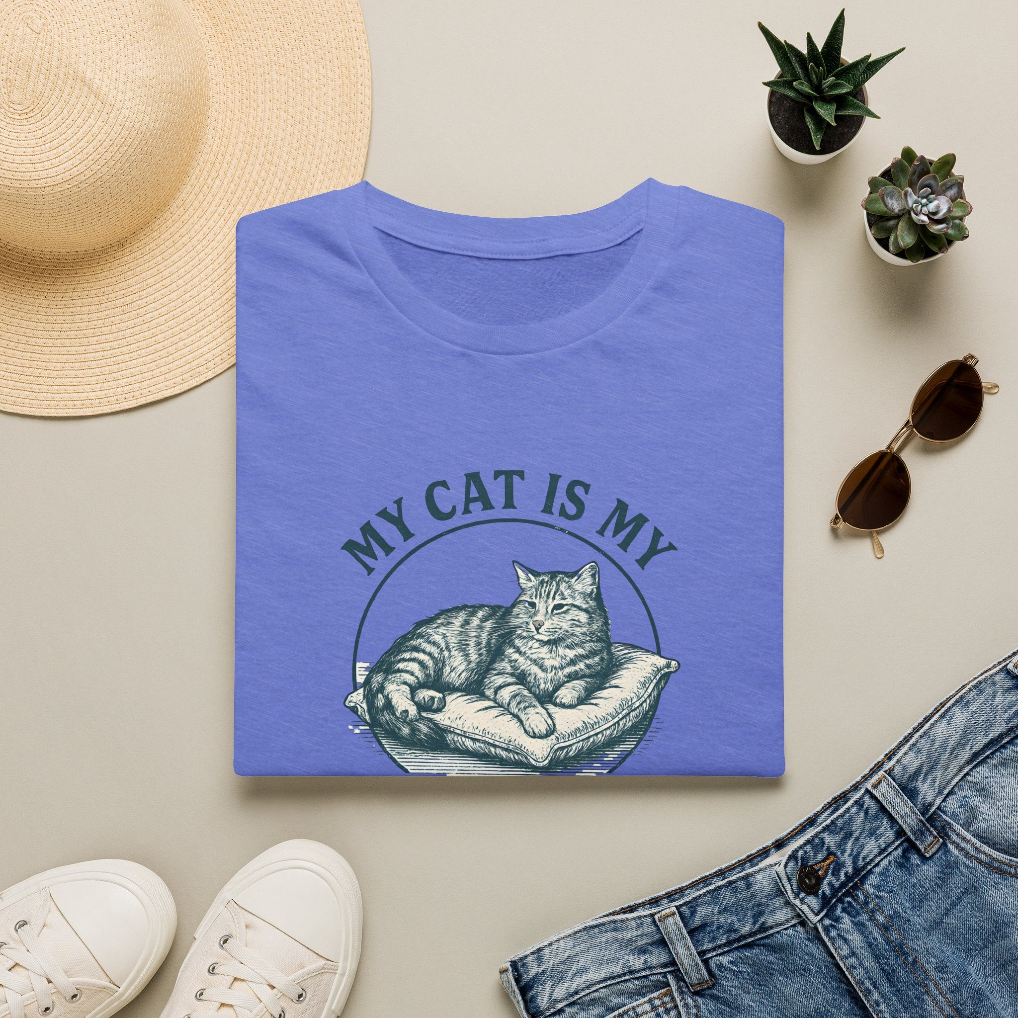 Cat Is My Therapist T-Shirt