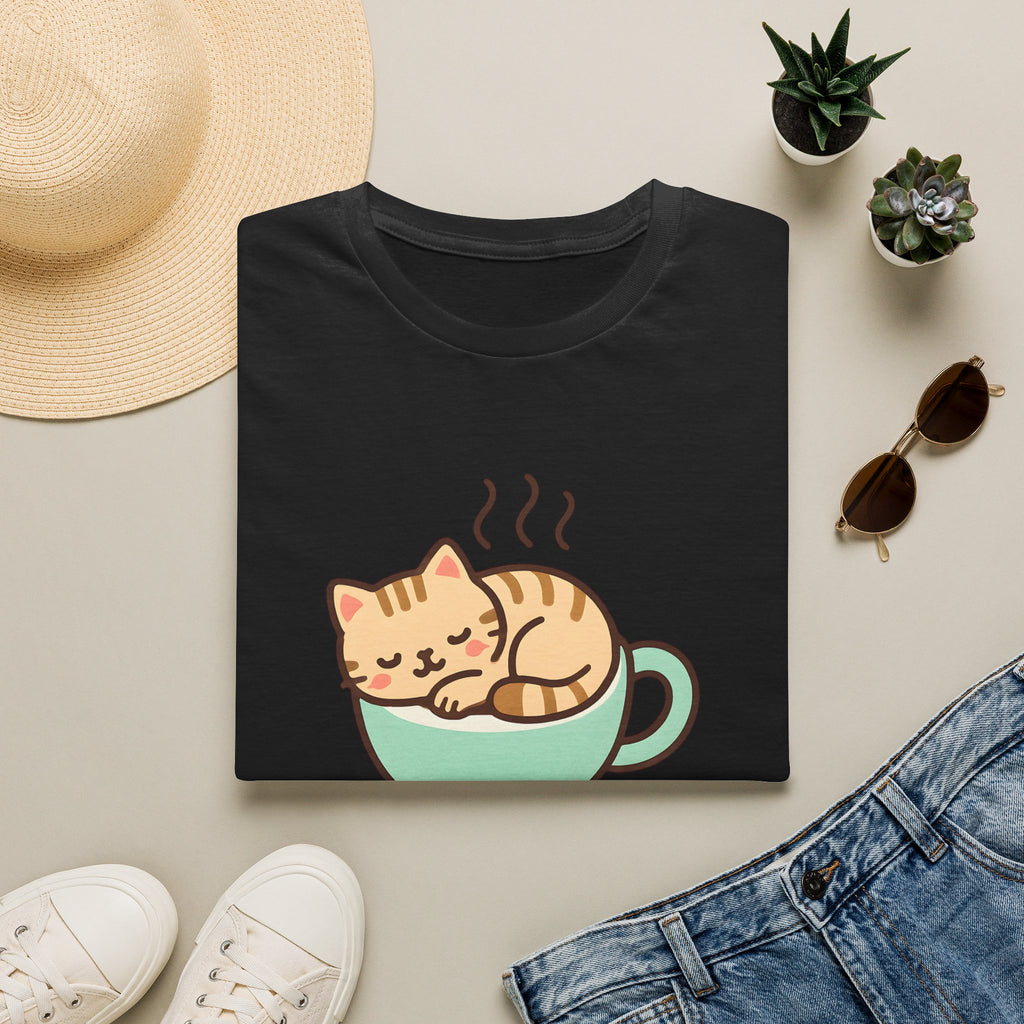 Cat in Coffee Cup T-Shirt
