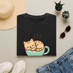 Cat in Coffee Cup T-Shirt
