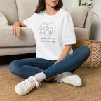 Dog and Woman Heart T-Shirt