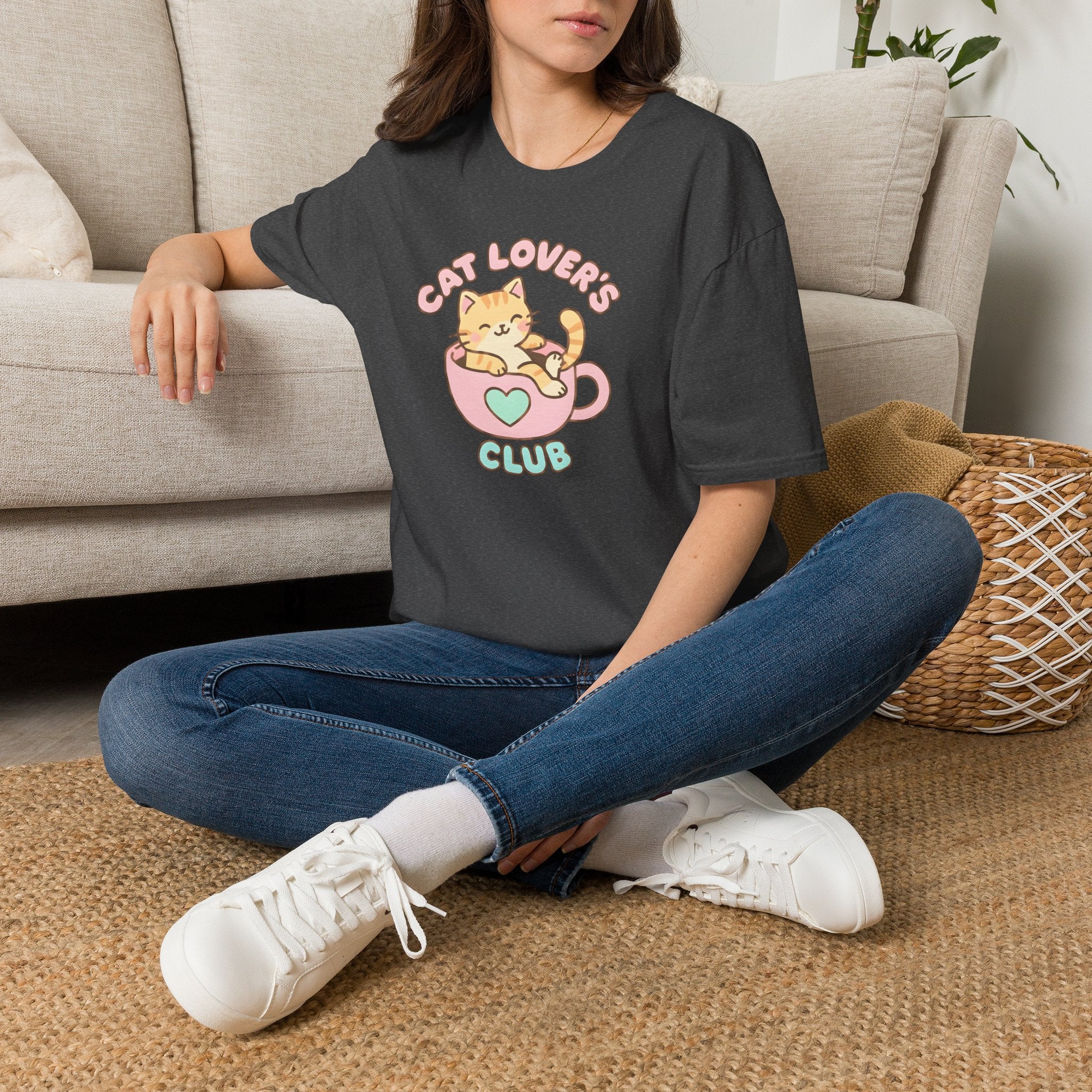 Cat in Teacup T-Shirt